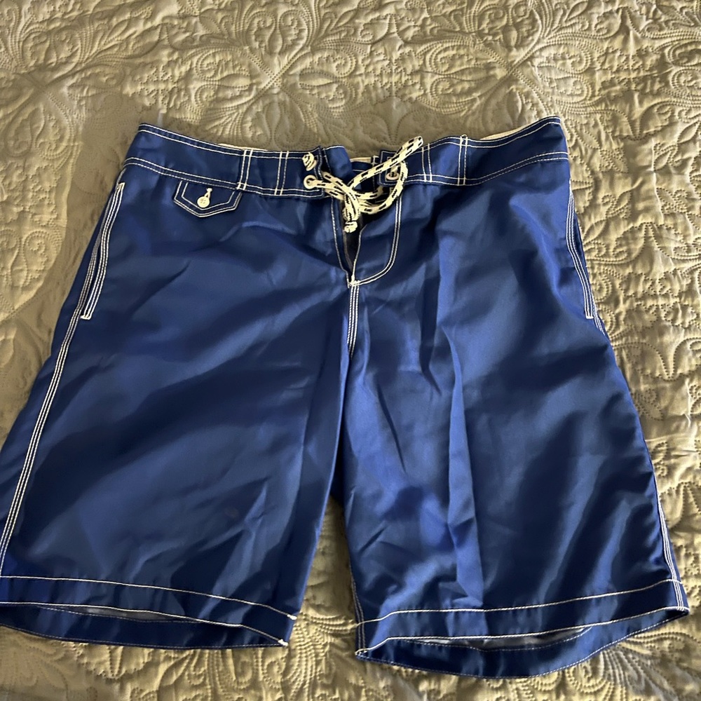 Men’s Old Navy Blue Swim Shorts Size Medium